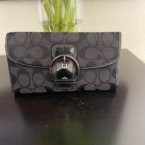 Black Coach Wallet